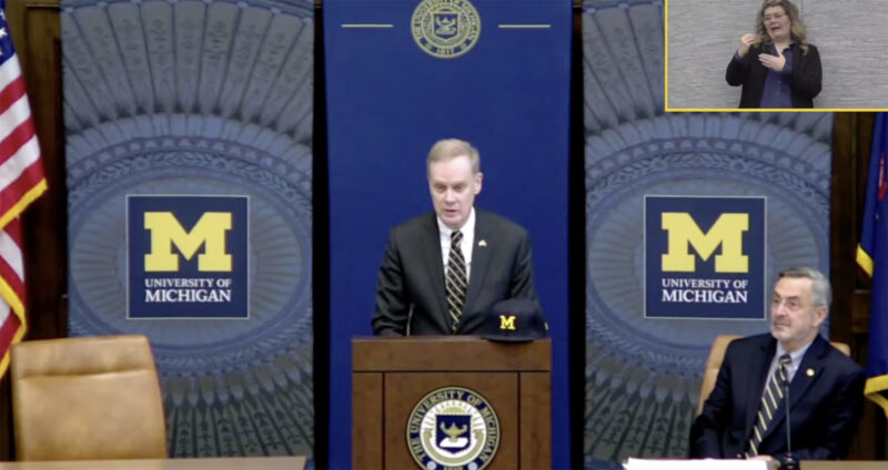 Syracuse chancellor tapped for University of Michigan president